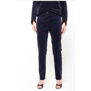 H+ Hannoh Wessel Propsera Pants in Navy Velvet 36
